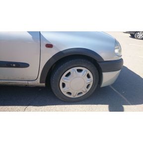 Plastové lemy blatníkov pre Renault Clio II (1998-2001), pred faceliftom, 5-dverová verzia