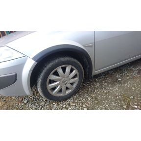 Plastové lemy blatníkov pre Renault Megane II Coupe-cabrio (2002-2009), 2-dverová verzia
