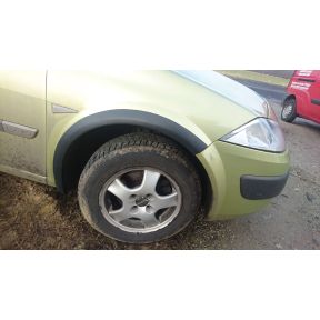 Plastové lemy blatníkov pre Renault Megane II hatchback (2002-2009), 3/5-dverová verzia