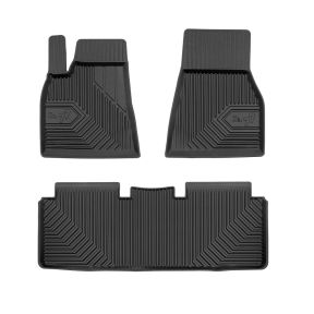 3D Gumené rohože No.77 pre TESLA MODEL S 2012-up (3 ks)
