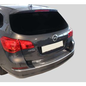 Ochranná nerezová lišta zadného náraznika pre Opel Astra IV J HB