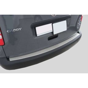 Ochranná nerezová lišta zadného náraznika pre Volkswagen Caddy 3