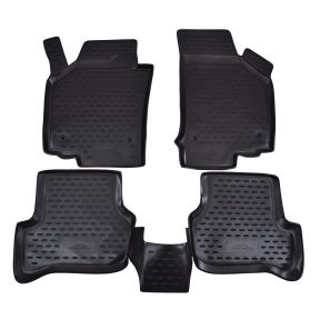 Gumené rohože  SEAT Leon 2006-2012  4 ks