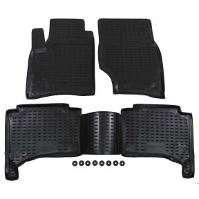 Gumené rohože  VW Touareg  2002-2010 4 ks