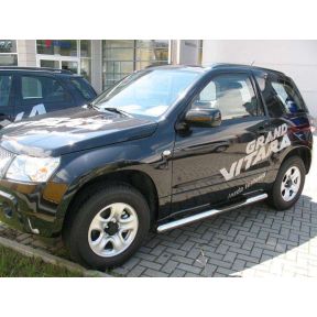 Bočné nerezové rámy, Suzuki Grand Vitara 3D