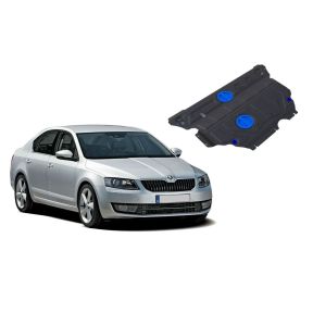 Oceľový kryt motora a prevodovky Skoda Octavia A7 pasuje na všetky motory 2013-