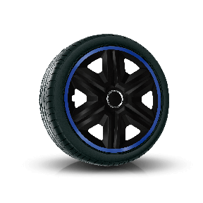 Puklice pre OPEL 16", FAST LUX MODRÉ 4ks