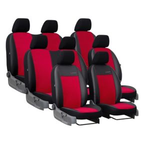 Autopoťahy na mieru Exclusive (Alkantara / eko-koža) pre Renault Trafic 8-miestne Spaceclass (2021-2025)