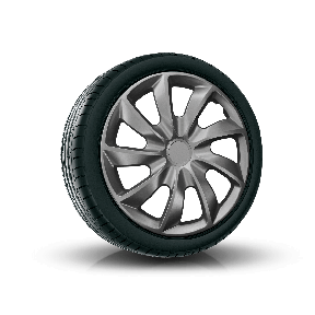 Puklice pre HONDA 14", QUAD GRAFITOVÉ 4ks