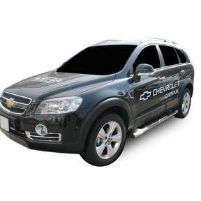 Bočné nerezové rámy pre Chevrolet Captiva 2006-2018