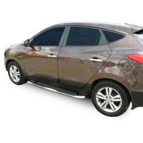 Bočné nerezové rámy pre Kia Sportage 2009-2015