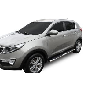Bočné nerezové rámy pre Kia Sportage 2009-2015 4"oval