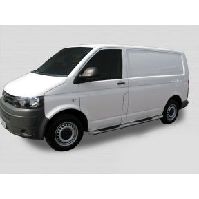 Bočné nerezové rámy pre Volkswagen Transporter T5 SWB 2004-2015