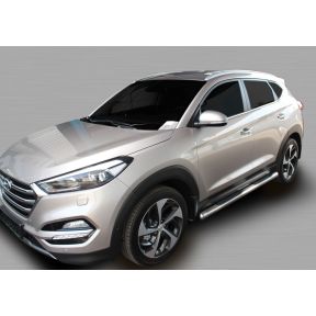 Bočné nerezové rámy pre Hyundai Tucson 2015-2020