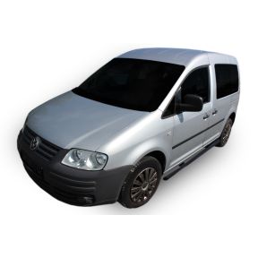 Bočné nerezové rámy pre Volkswagen Caddy 2003-2015, 60,3 mm BLACK