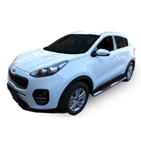 Bočné nerezové rámy pre Kia Sportage 2015-up