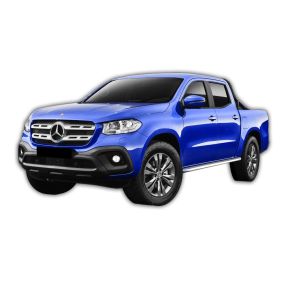 Bočné nerezové rámy pre Mercedes X-Class 2017-up