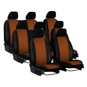 Autopoťahy na mieru FORCED (eko-koža) pre Renault Trafic 8-miestne Spaceclass (2021-2025)