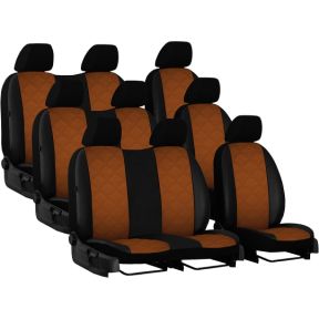 Autopoťahy na mieru FORCED (eko-koža) pre Toyota ProAce II Verso 9-miestne (2017-2025)