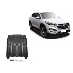 Oceľový kryt motora a prevodovky Hyundai Tucson TL 2WD/4WD 1,6GDI;2WD/4WD 2,0MPI; 2WD/4WD 2,0CRDI; 2WD/4WD 1,6T (177hp) 2015-2020