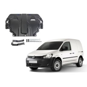 Oceľový kryt motora a prevodovky Volkswagen  Caddy IV pasuje na všetky motory (w/o heating system) 2015-