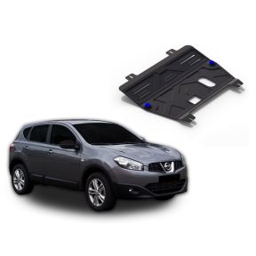 Oceľový kryt motora a prevodovky Nissan  Qashqai 1,6; 2,0 2006-2014