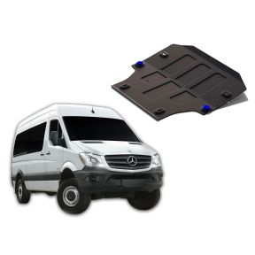 Oceľový Kryt Motora Pre MERCEDES BENZ SPRINTER 2WD 311CDI; 2WD 315CDI; 2WD 515CDI (iba pre uvedenu motorizaciu!) 2013-up