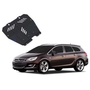 Oceľový kryt motora a prevodovky Opel Astra Family 1,4; 1,6; 1,8 2012-
