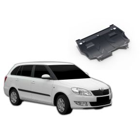 Oceľový kryt motora a prevodovky Skoda Fabia 1,2; 1,4; 1,6 2007-2015