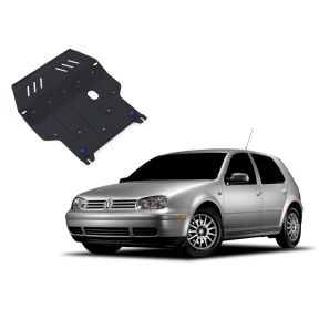 Oceľový kryt motora a prevodovky Volkswagen Golf IV pasuje na všetky motory 1998-2005