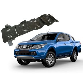 Oceľový kryt komplet podvozku pre MITSUBISHI L200 pasuje na všetky motory 2015-2019