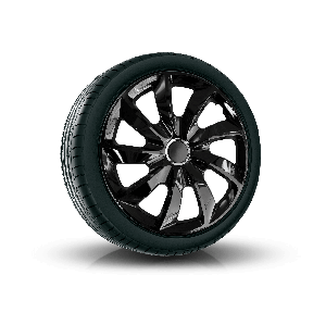 Puklice pre OPEL 16", STIG ČIERNE LAKOVANÉ 4ks