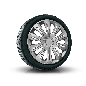 Puklice pre HONDA 14", STRONG SIVÉ 4ks
