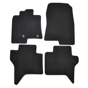 Textilné autokoberce na mieru pre Mitsubishi Pajero 2007-2018 (5-dverové) (4 ks)