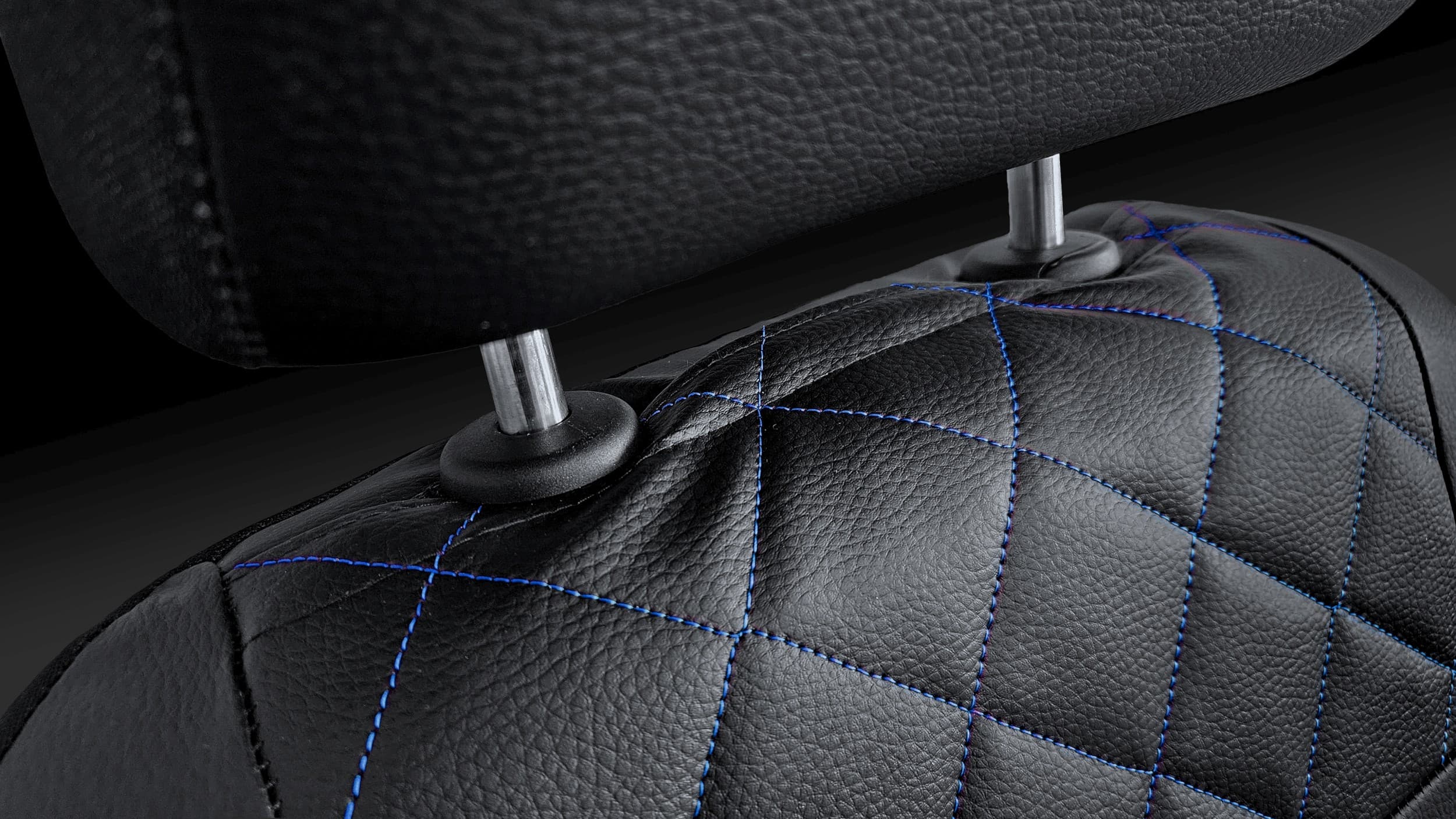 Autopoťahy Perfect Line – detail uchytenia hlavovej opierky