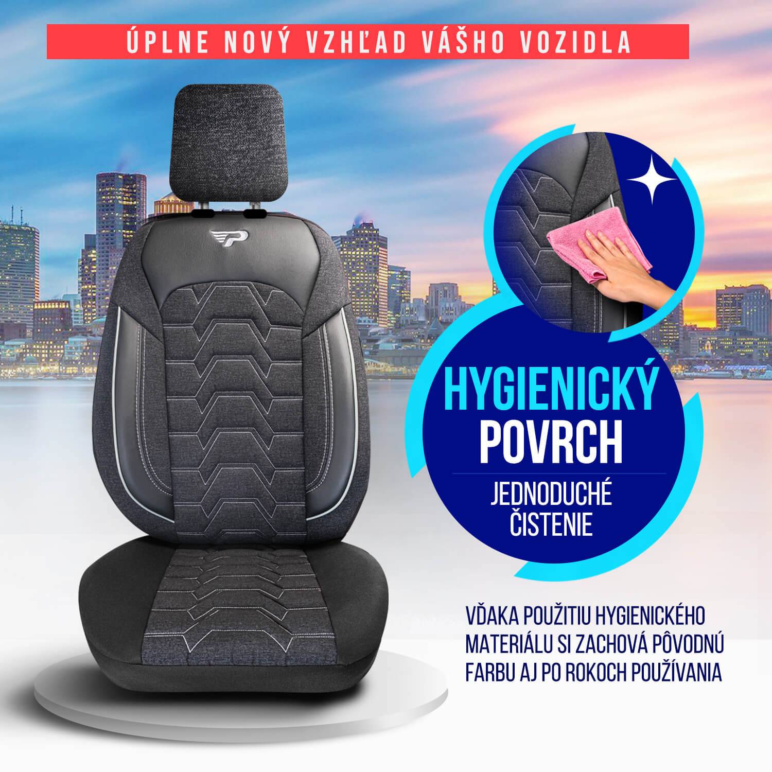 Jednoduchá údržba autopoťahov