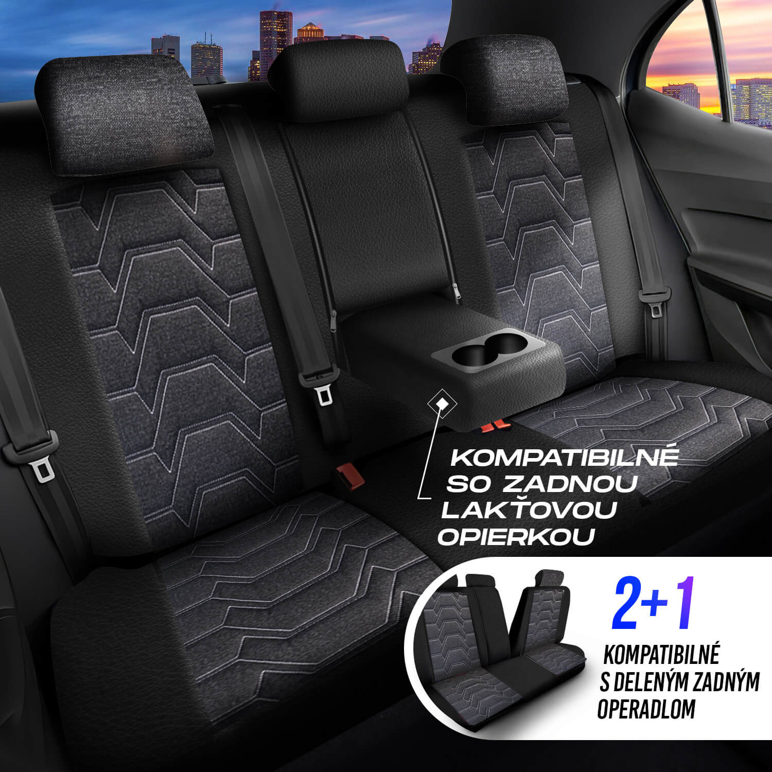 Kompatibilita autopoťahov RUSH